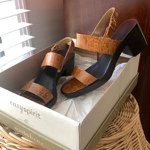 Easy spirit vintage leather heel size 8